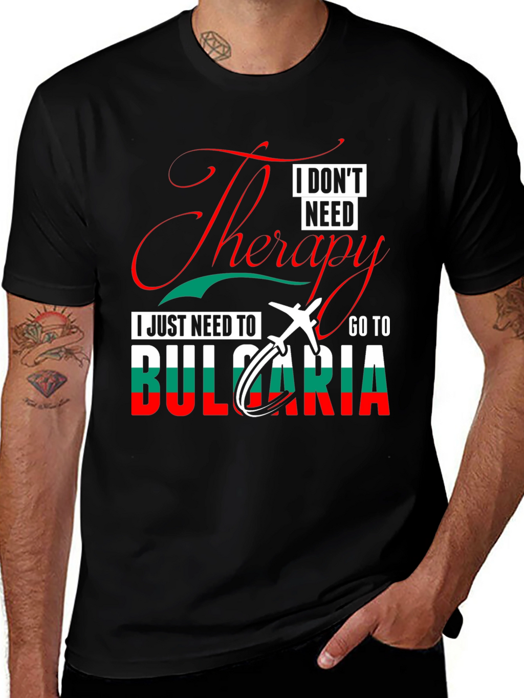 Therapy Bulgaria Travel T-Shirt