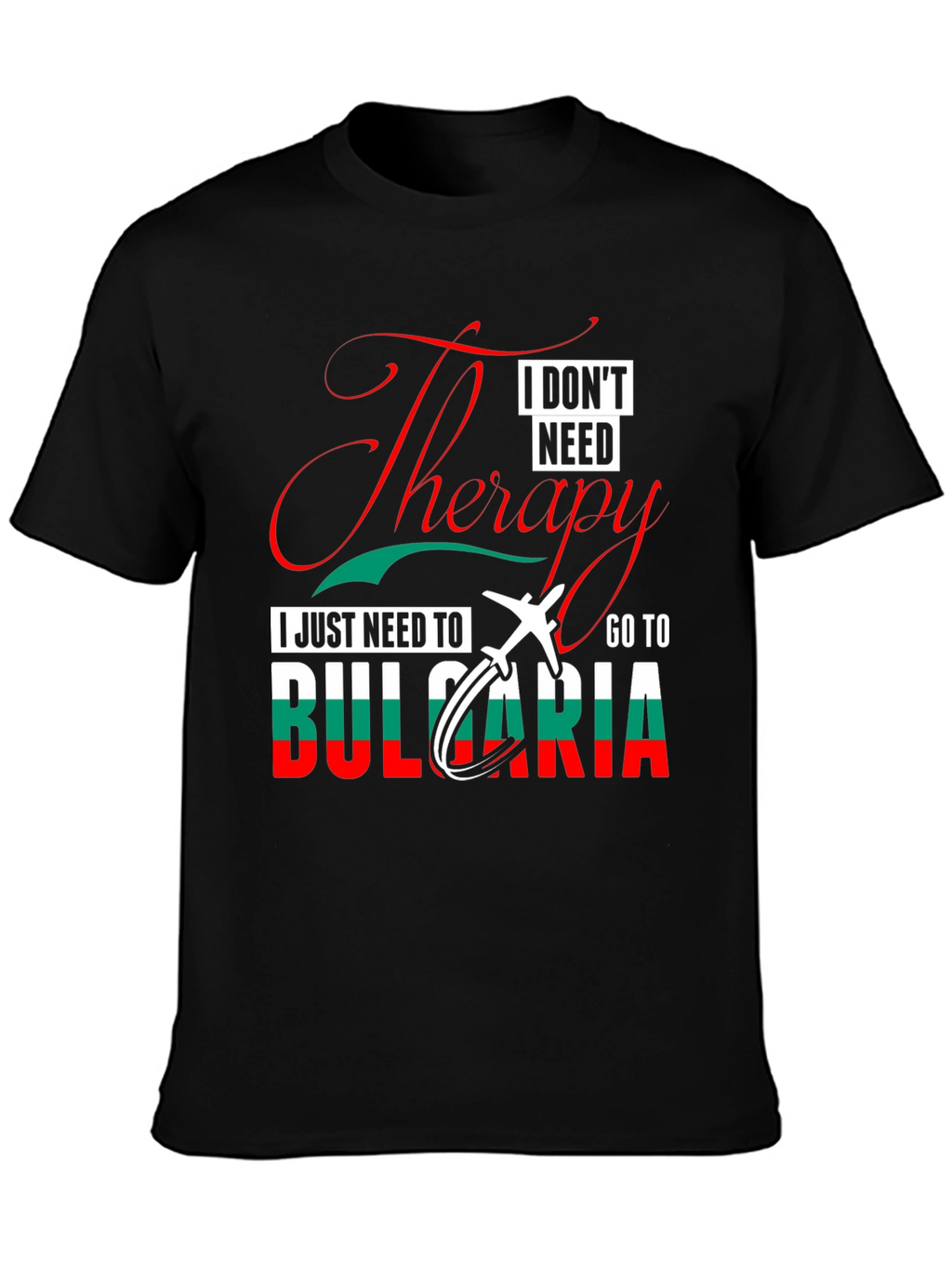 Therapy Bulgaria Travel T-Shirt