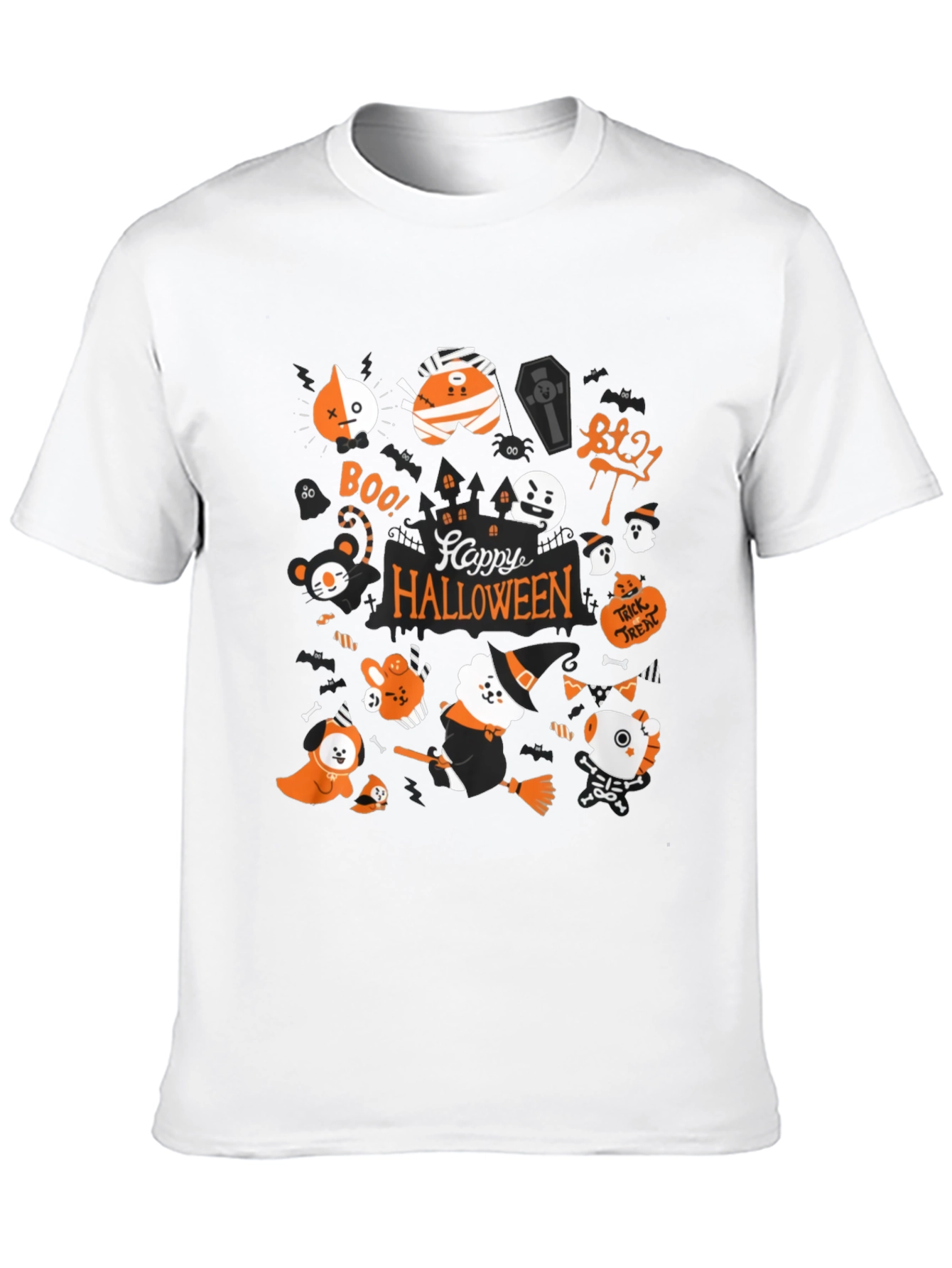 Happy Halloween BT21 Graphic Tee