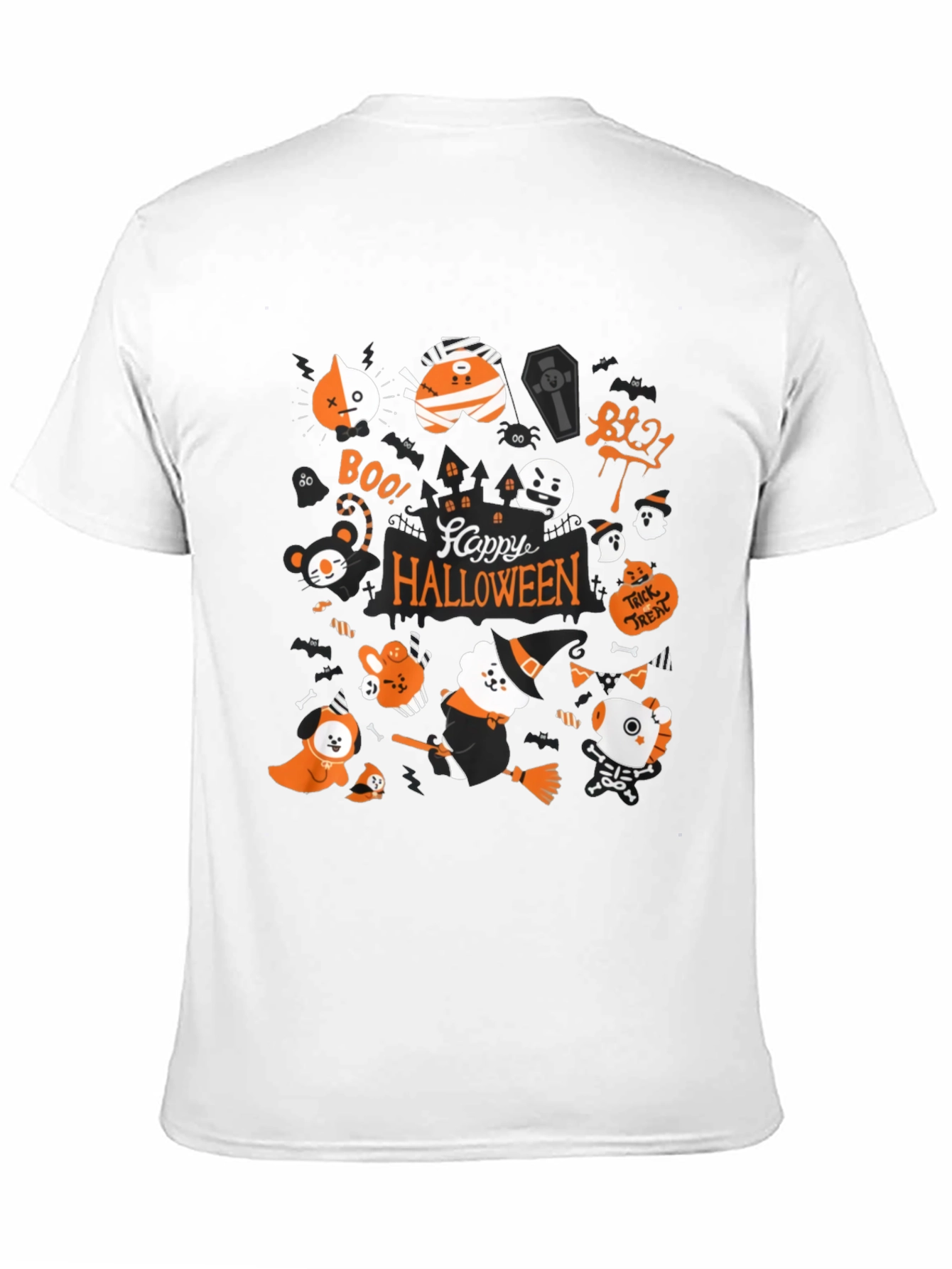 Happy Halloween BT21 Graphic Tee