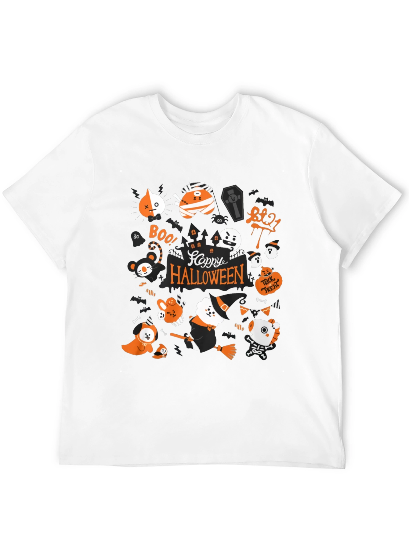 Happy Halloween BT21 Graphic Tee