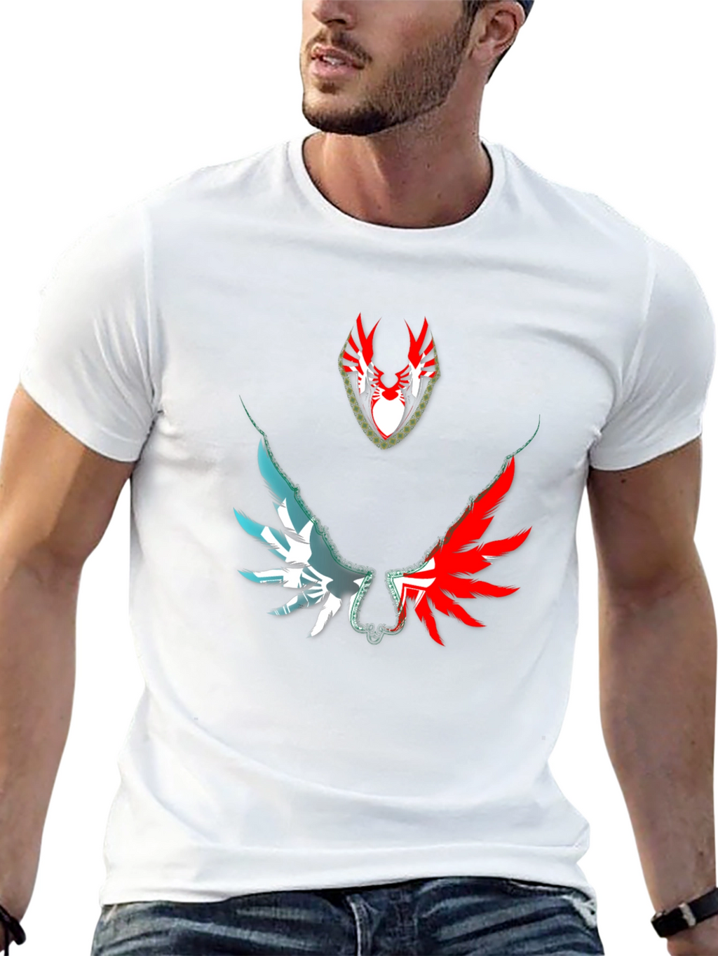 Winged Emblem Graphic Tee