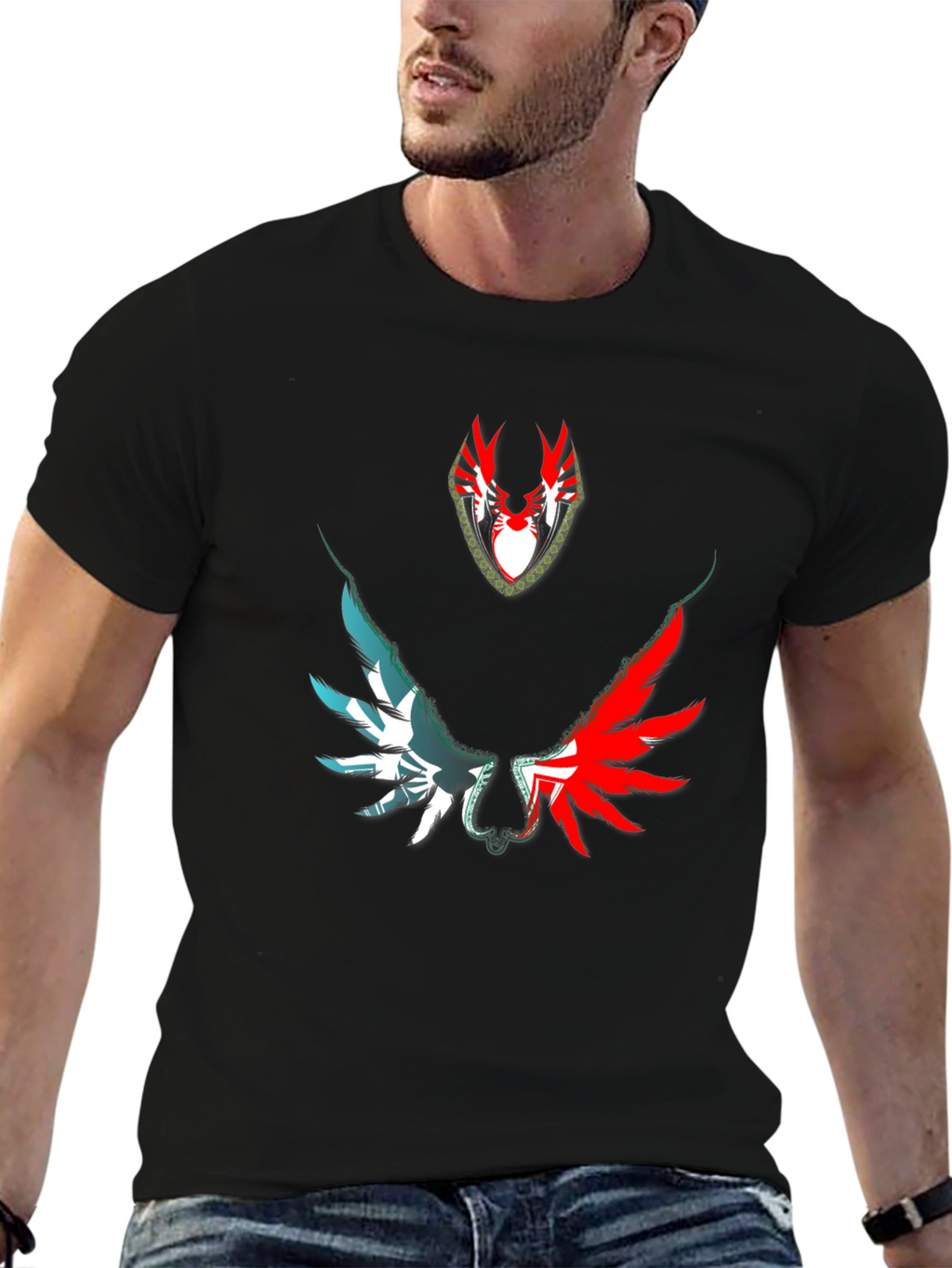 Winged Emblem Graphic Tee