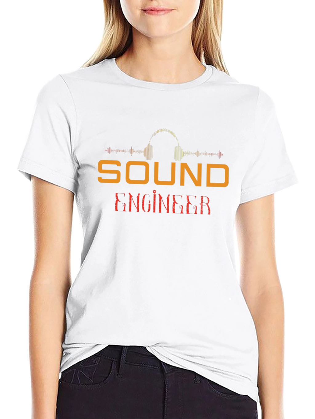 Sound Engineer T-Shirt - Black Graphic Tee
