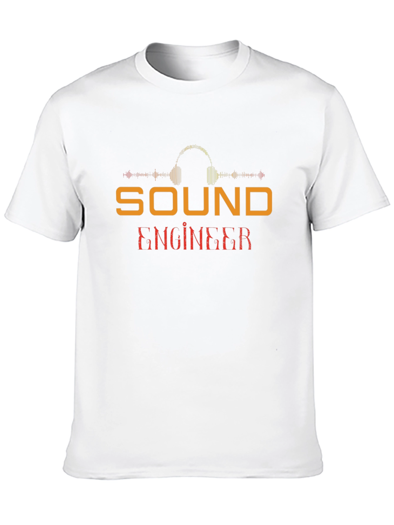 Sound Engineer T-Shirt - Black Graphic Tee