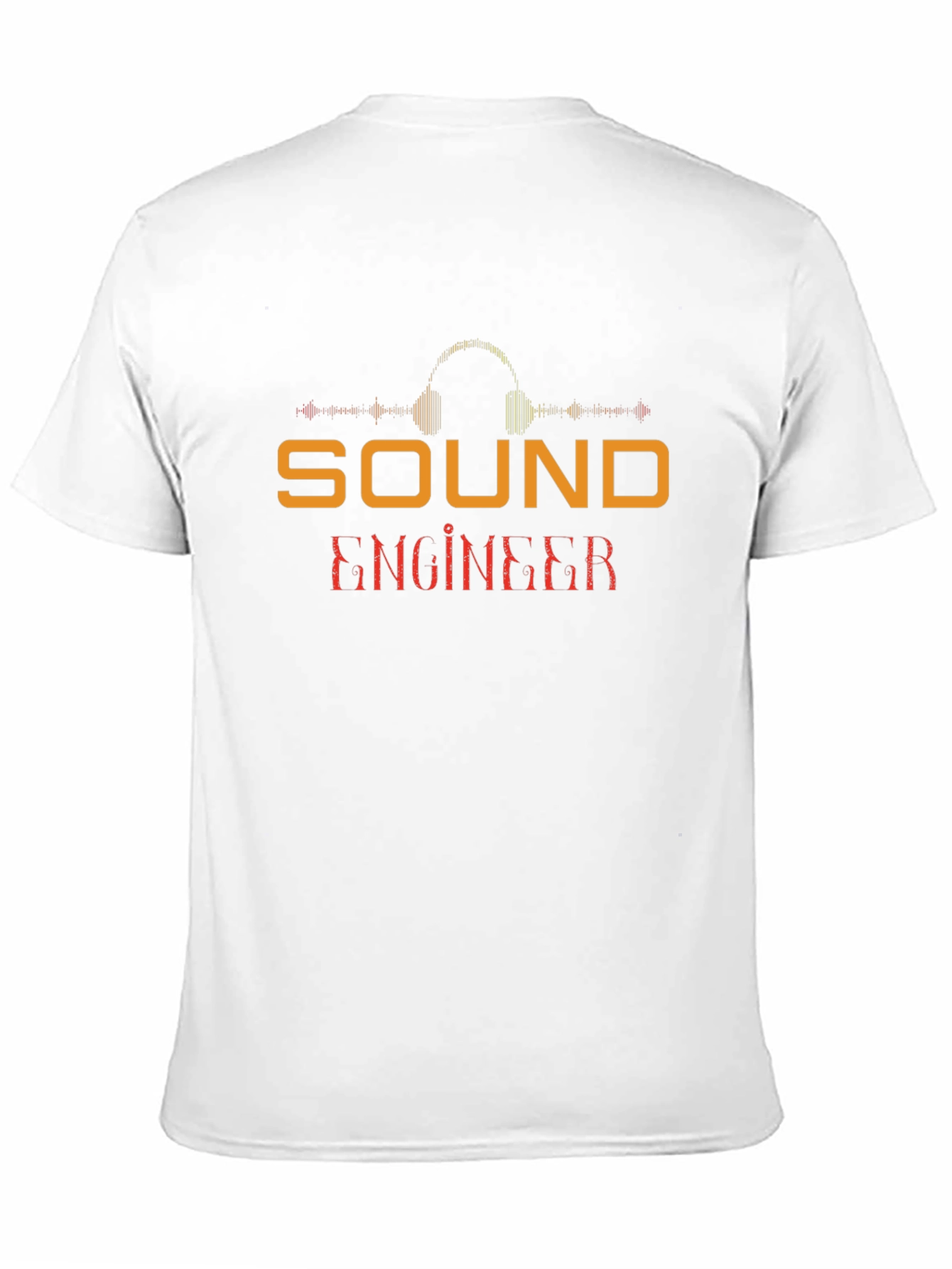 Sound Engineer T-Shirt - Black Graphic Tee