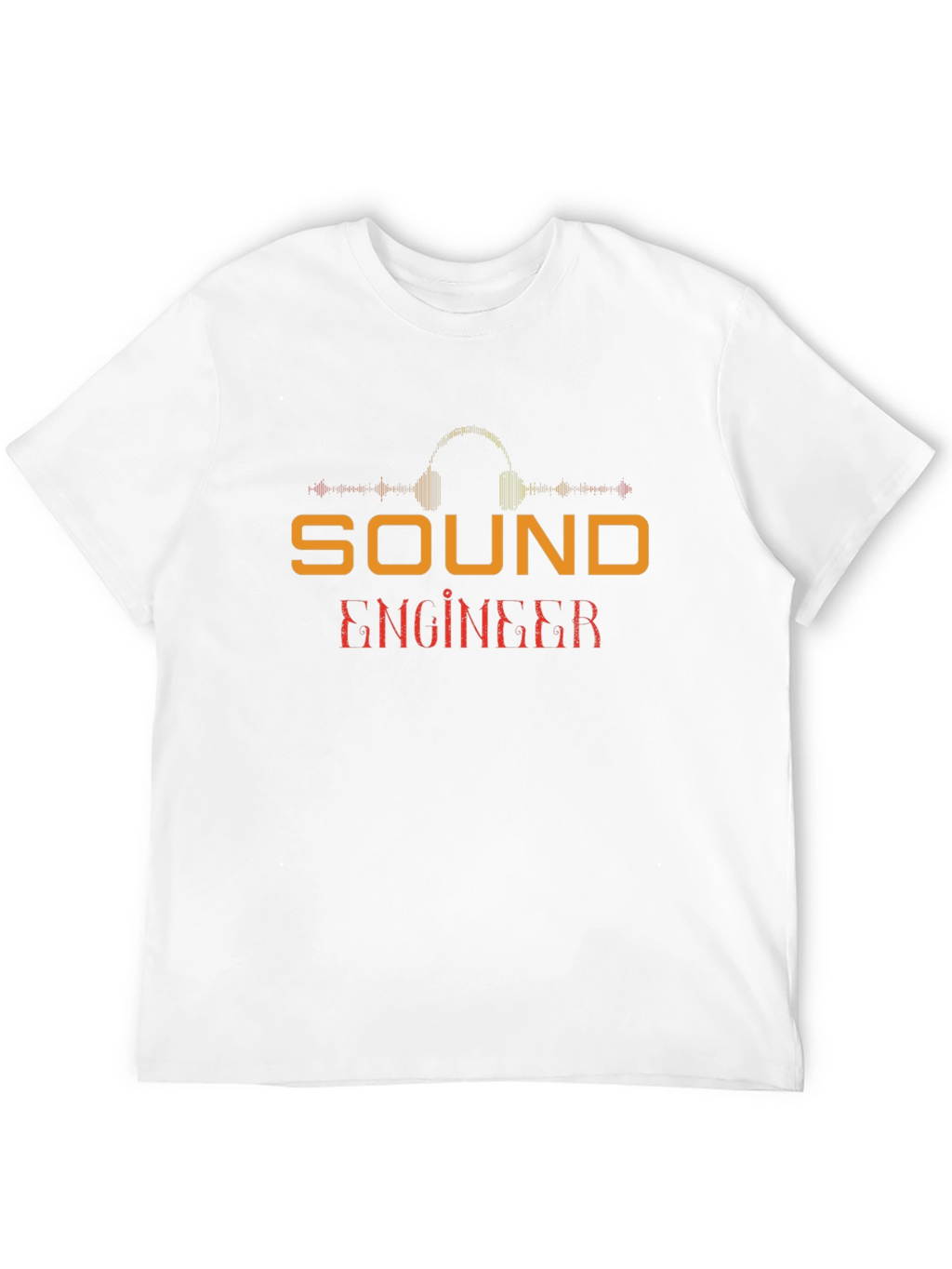 Sound Engineer T-Shirt - Black Graphic Tee