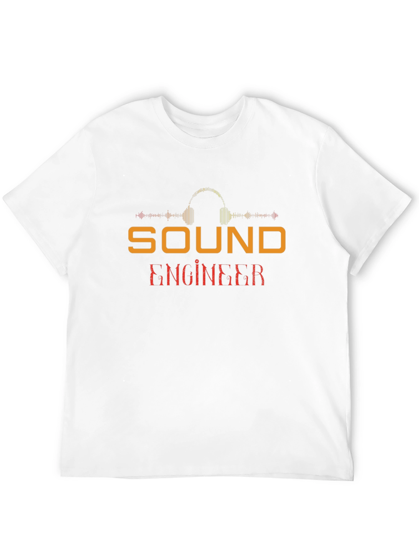 Sound Engineer T-Shirt - Black Graphic Tee