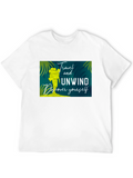 Travel & Unwind Graphic Tee - Black