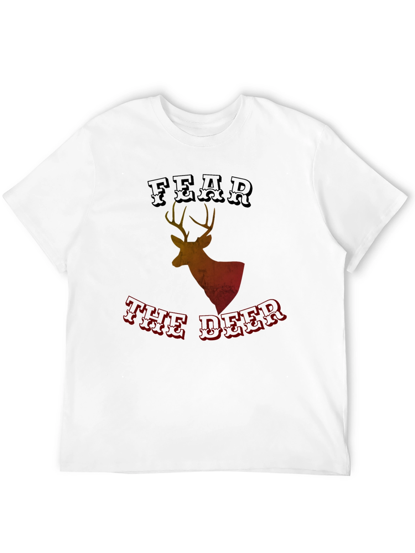 Fear the Deer Graphic Tee - Black