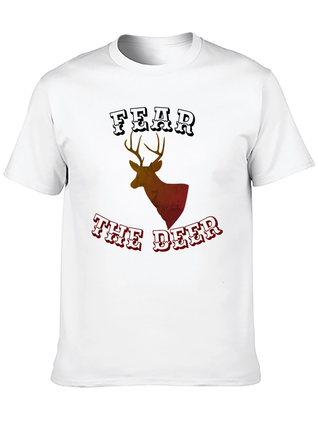 Fear the Deer Graphic Tee - Black