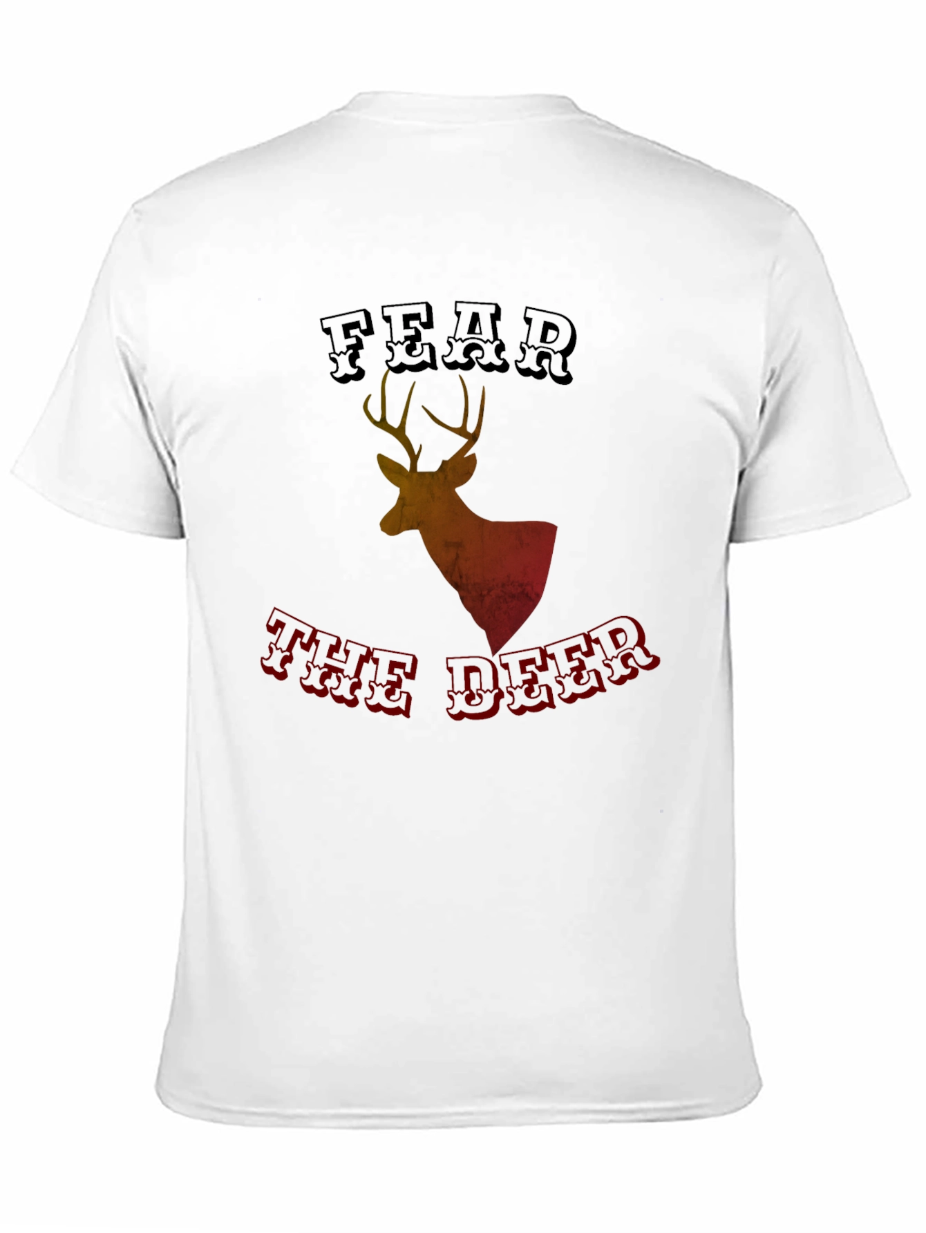 Fear the Deer Graphic Tee - Black