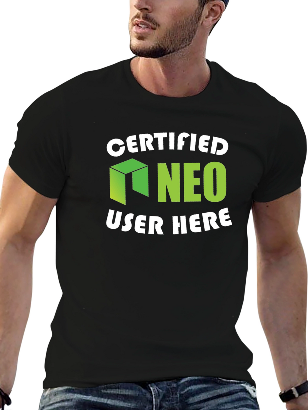 Certified NEO User Here Graphic T-Shirt
