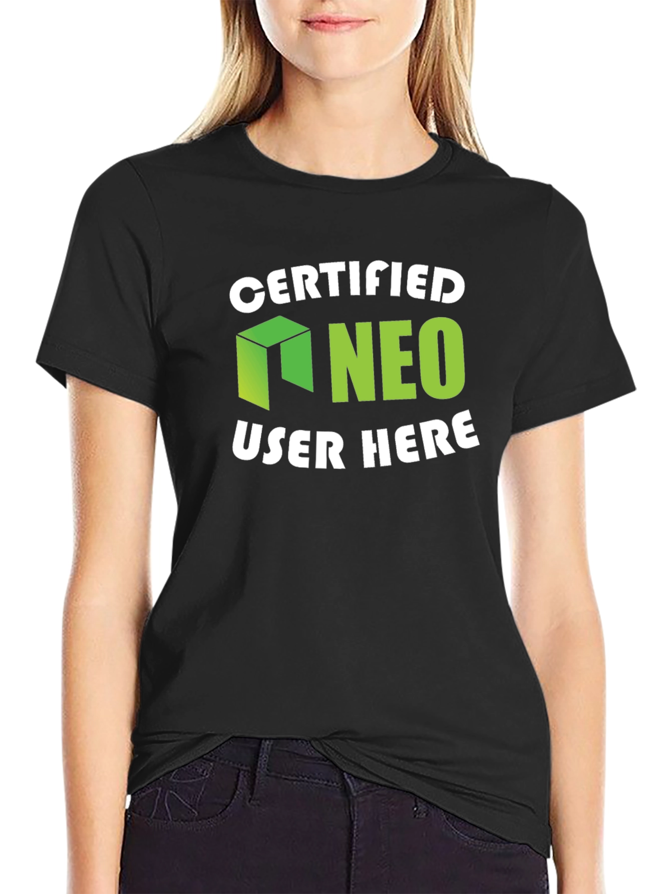 Certified NEO User Here Graphic T-Shirt