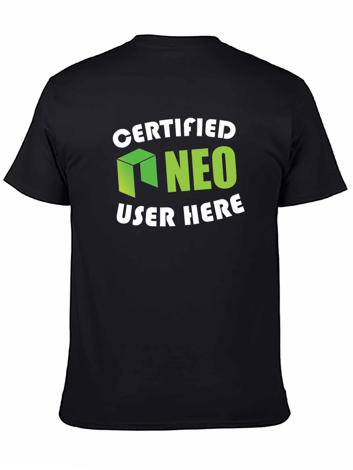 Certified NEO User Here Graphic T-Shirt