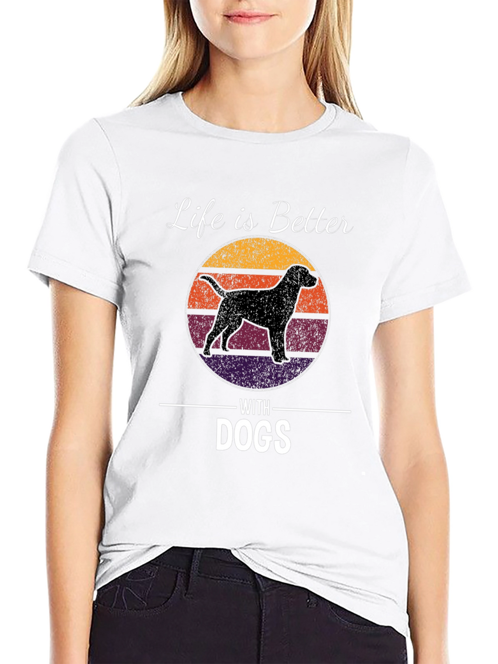 Life is Better With Dogs T-Shirt