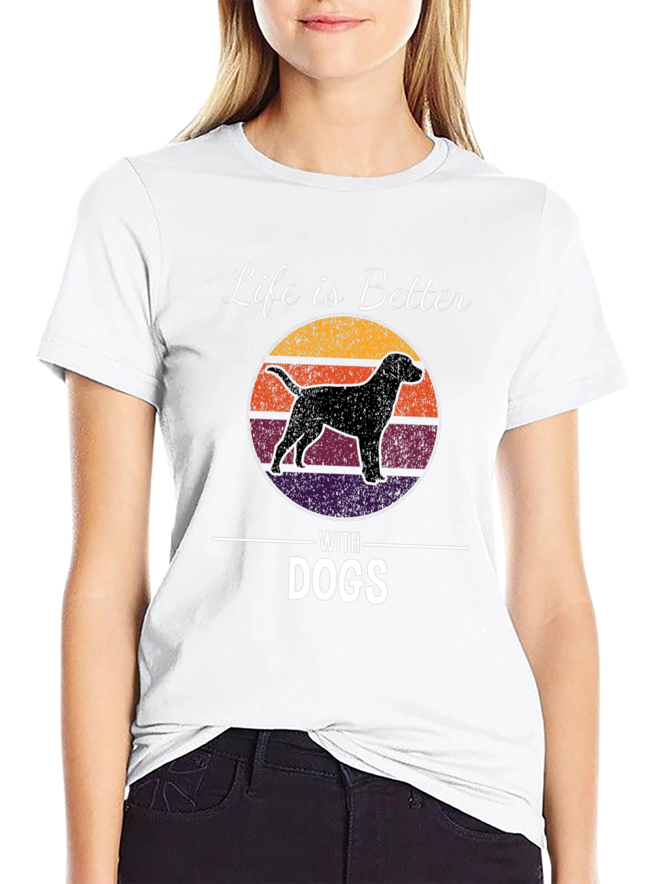 Life is Better With Dogs T-Shirt
