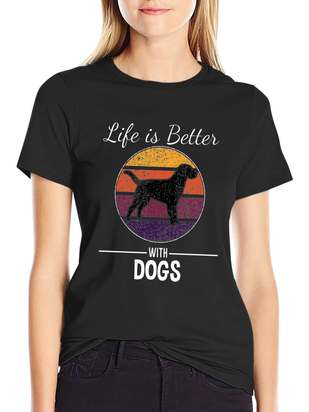Life is Better With Dogs T-Shirt