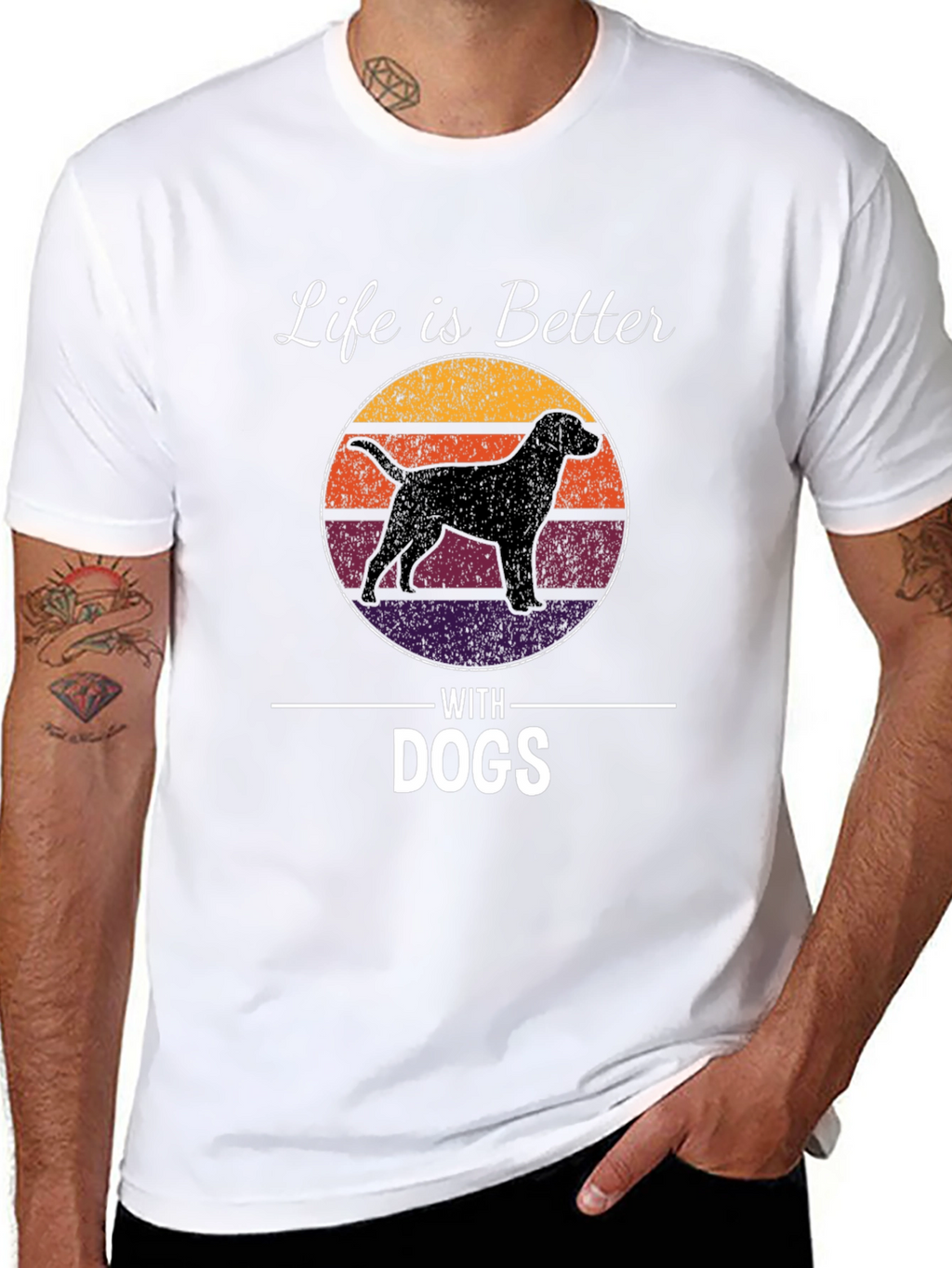 Life is Better With Dogs T-Shirt