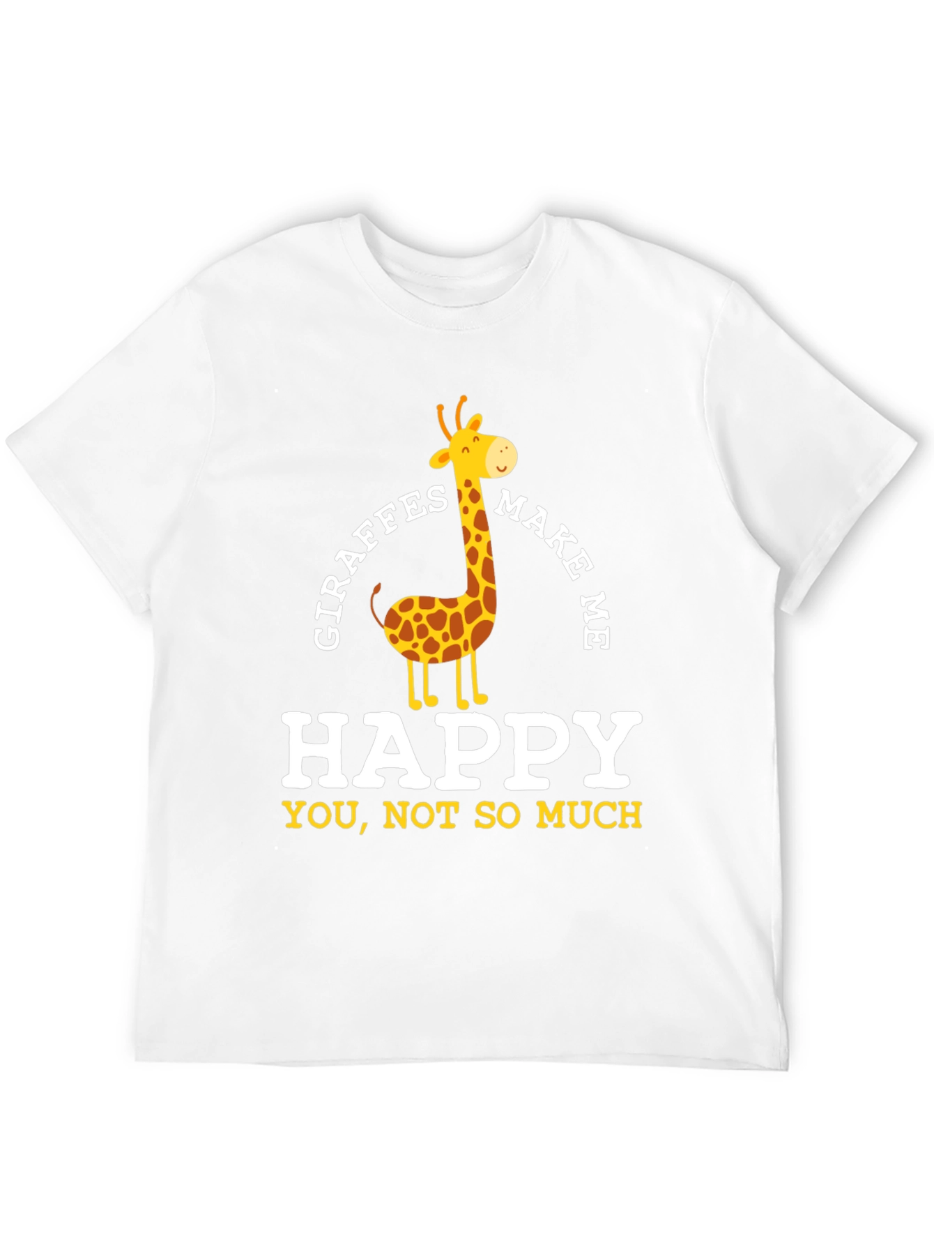 Giraffes Make Me Happy T-Shirt