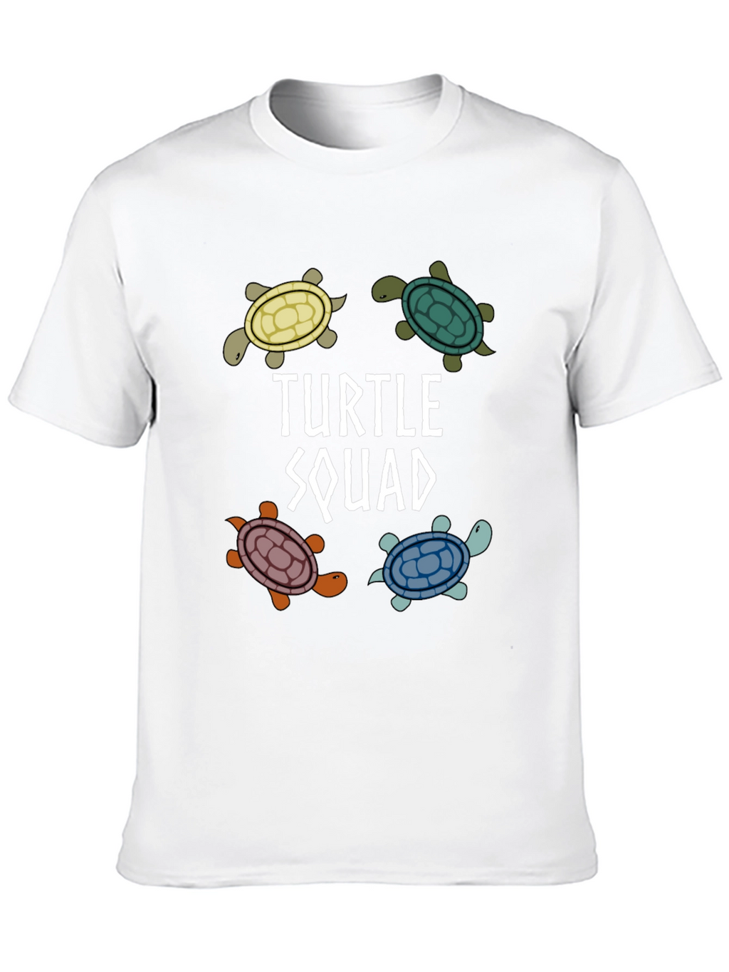 Turtle Squad Black Graphic T-Shirt