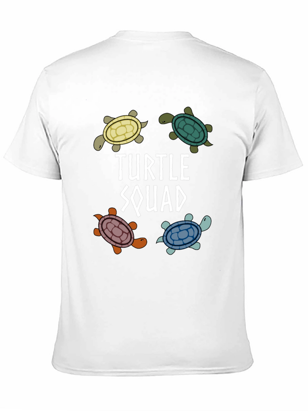 Turtle Squad Black Graphic T-Shirt