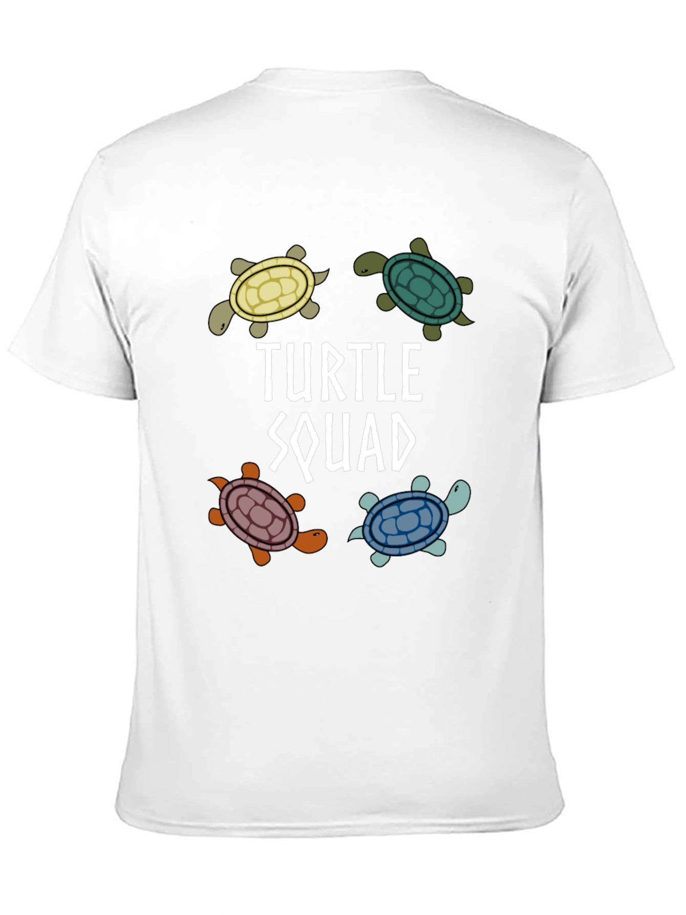 Turtle Squad Black Graphic T-Shirt