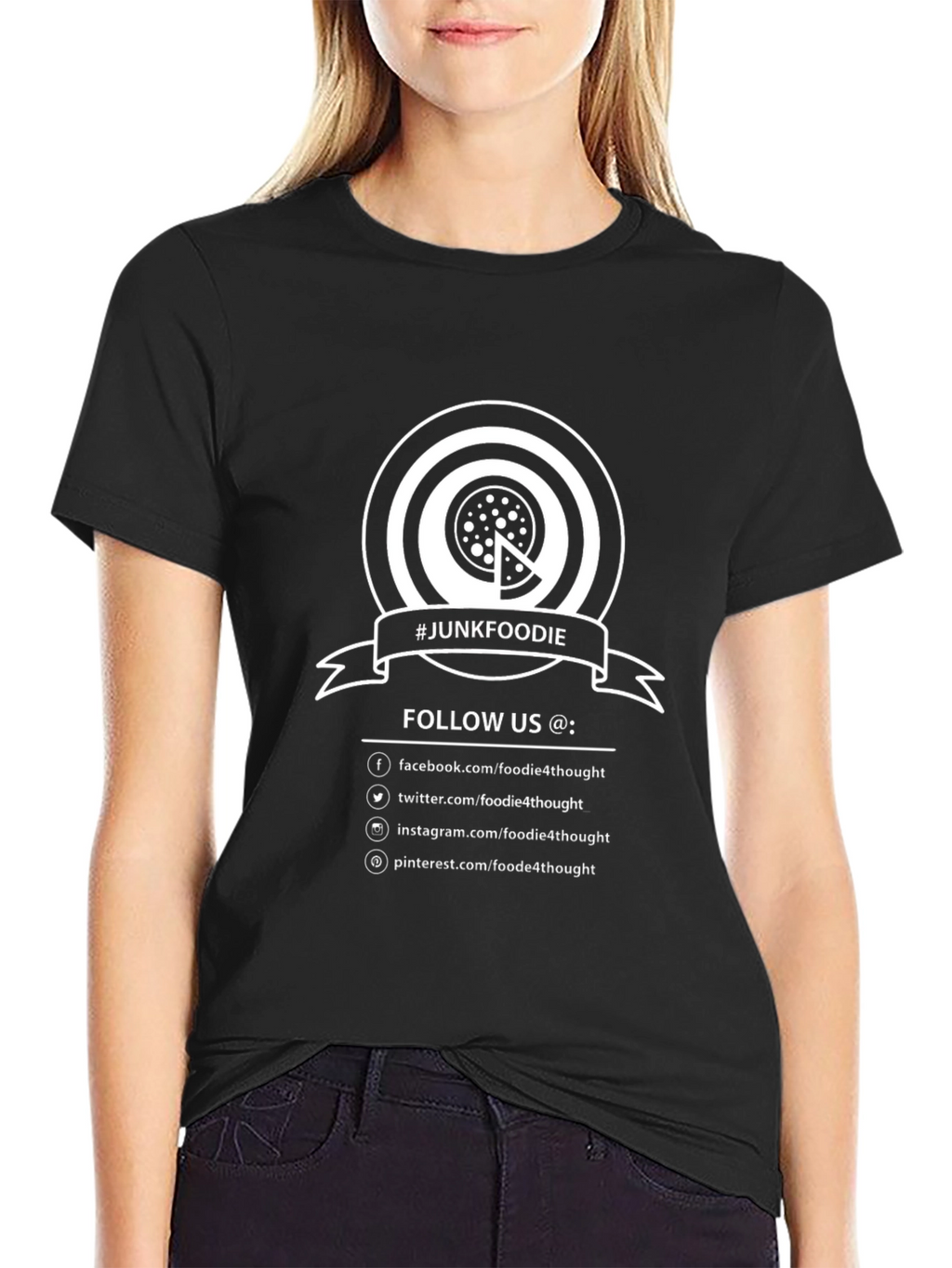 Junk Foodie T-Shirt - Social Media Inspired Design