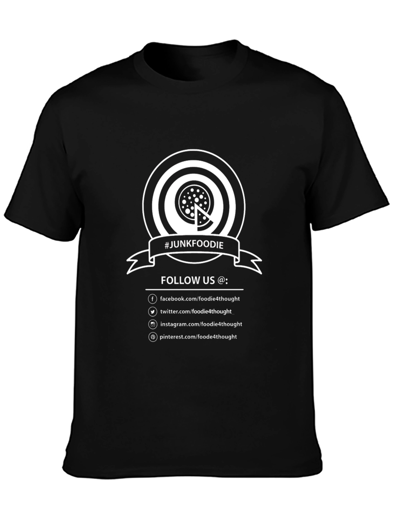 Junk Foodie T-Shirt - Social Media Inspired Design