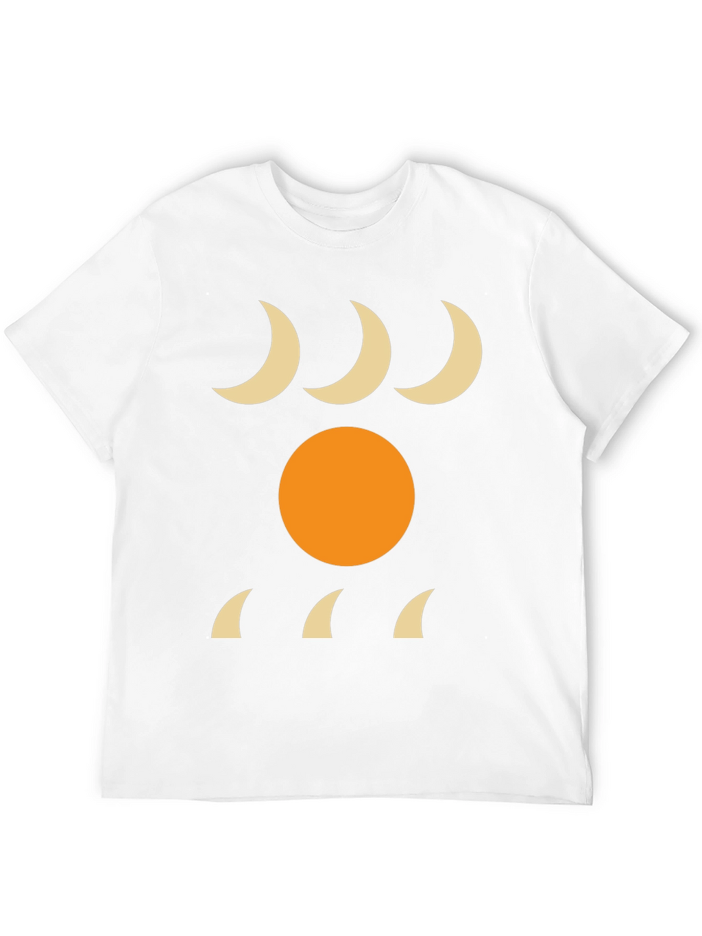 Minimalist Sun & Moon Graphic Tee