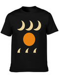 Minimalist Sun & Moon Graphic Tee