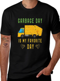 Garbage Day T-Shirt - Funny Trash Truck Tee