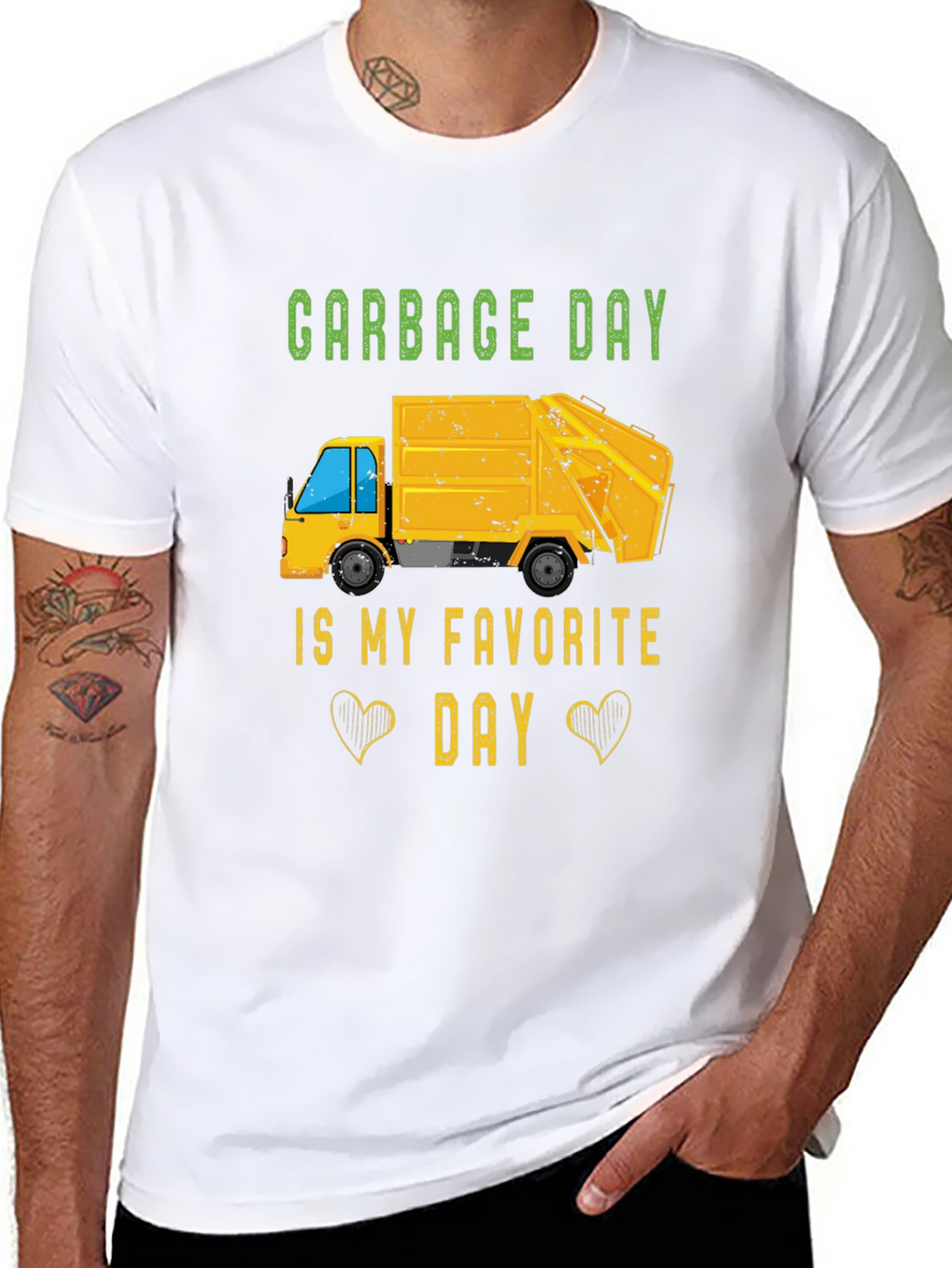 Garbage Day T-Shirt - Funny Trash Truck Tee