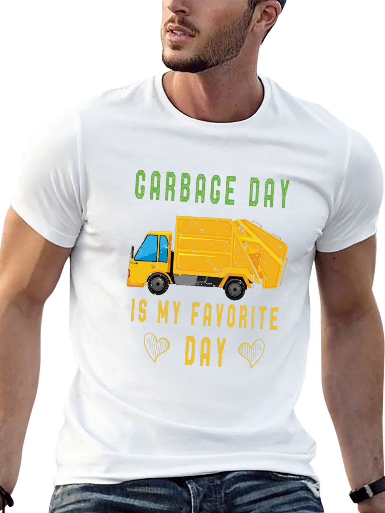 Garbage Day T-Shirt - Funny Trash Truck Tee