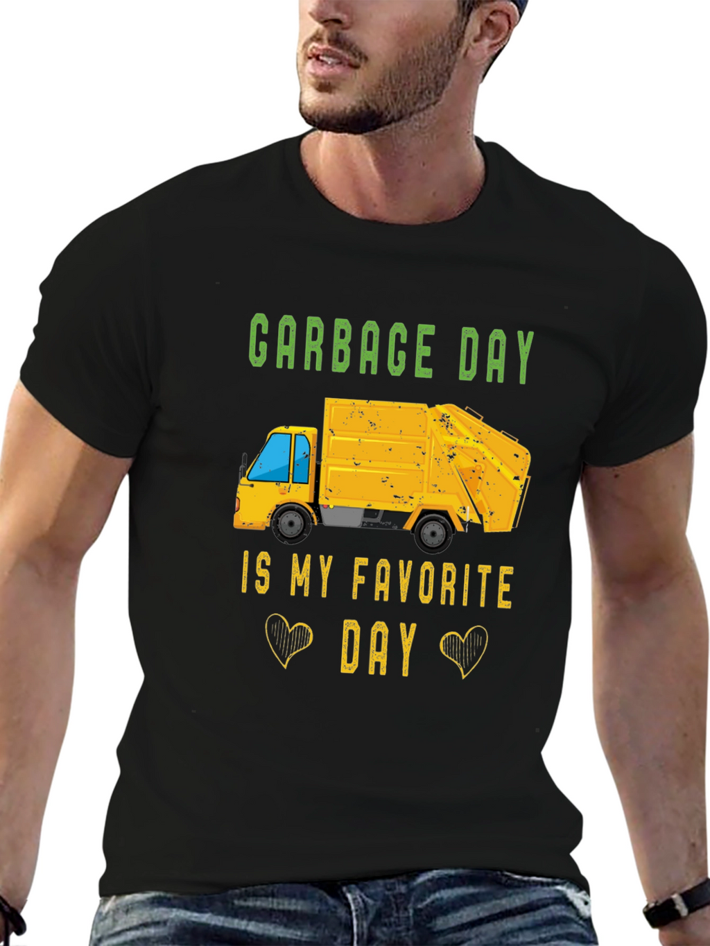 Garbage Day T-Shirt - Funny Trash Truck Tee