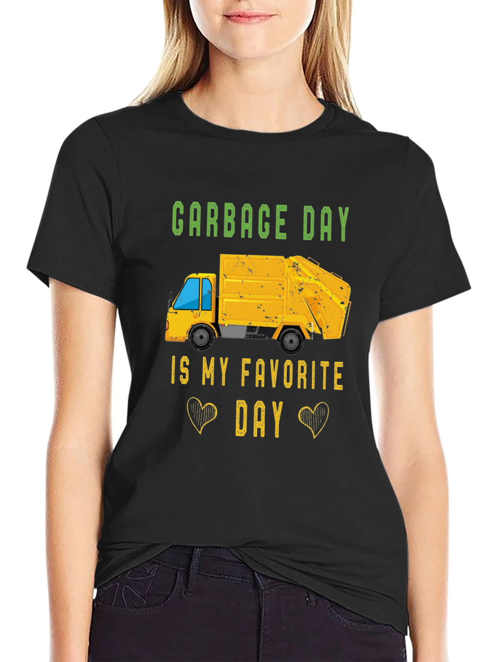 Garbage Day T-Shirt - Funny Trash Truck Tee
