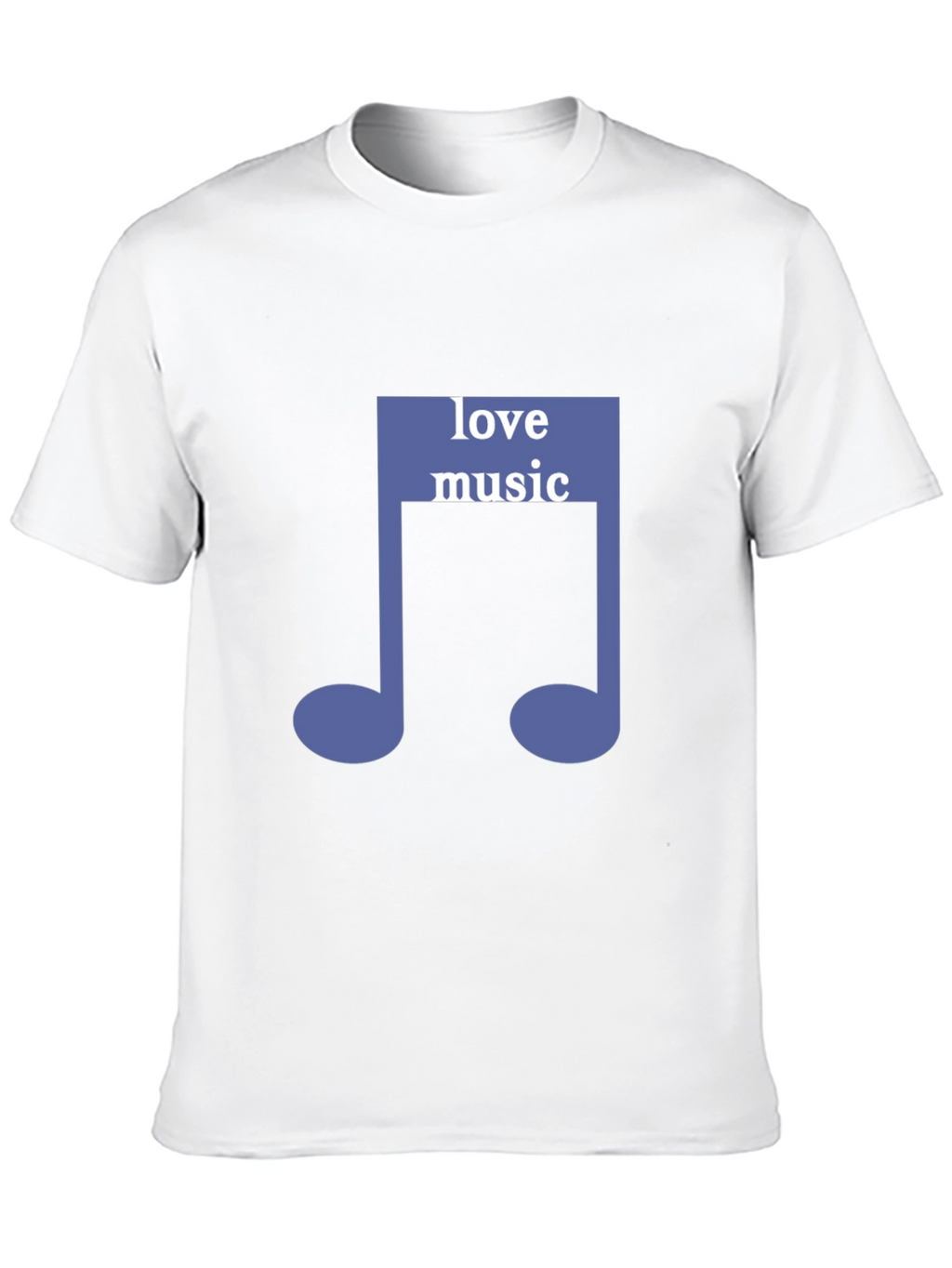 Love Music Tee - Stylish Graphic Note T-Shirt