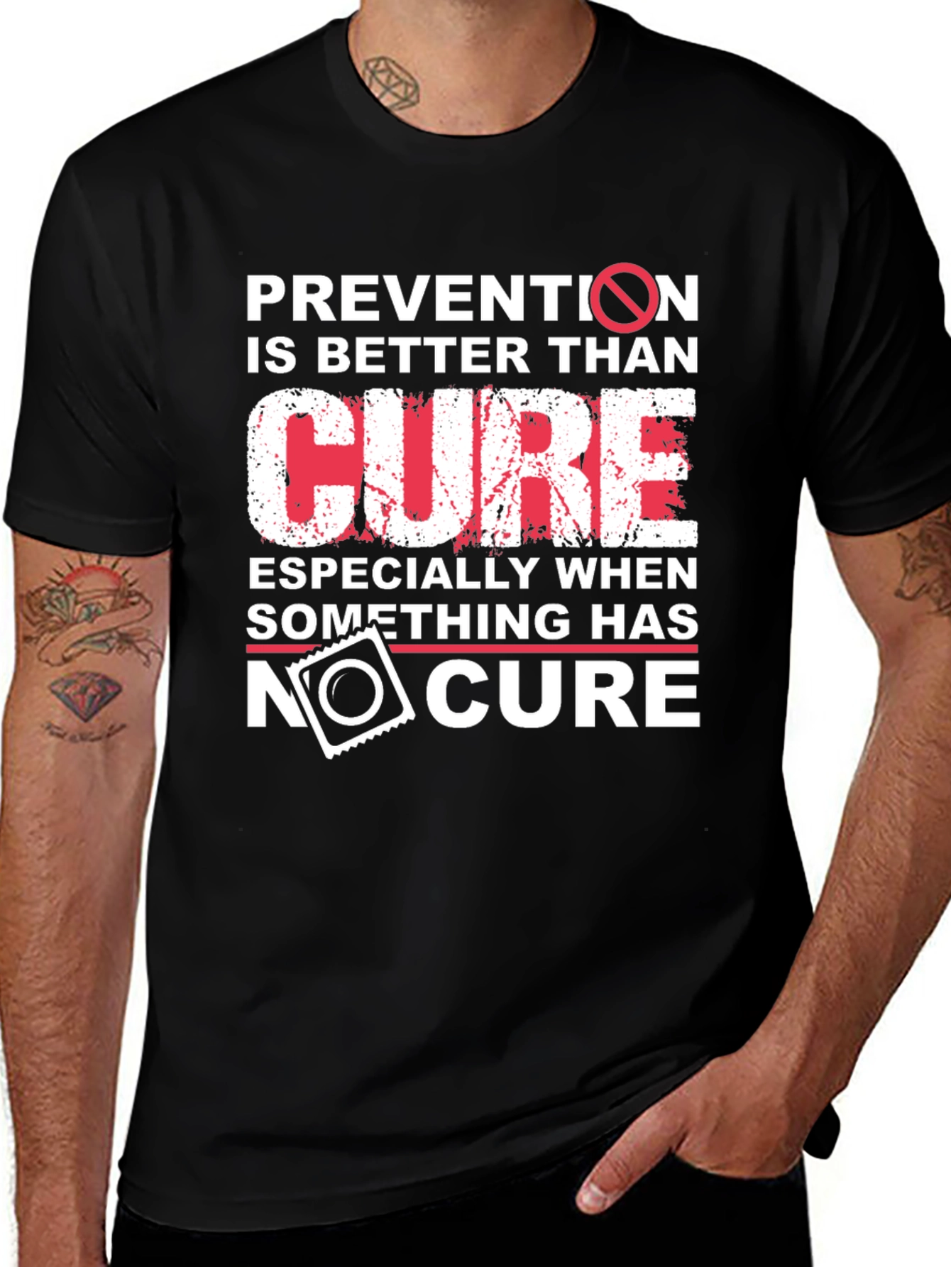 Prevention is Better Than Cure Graphic Tee