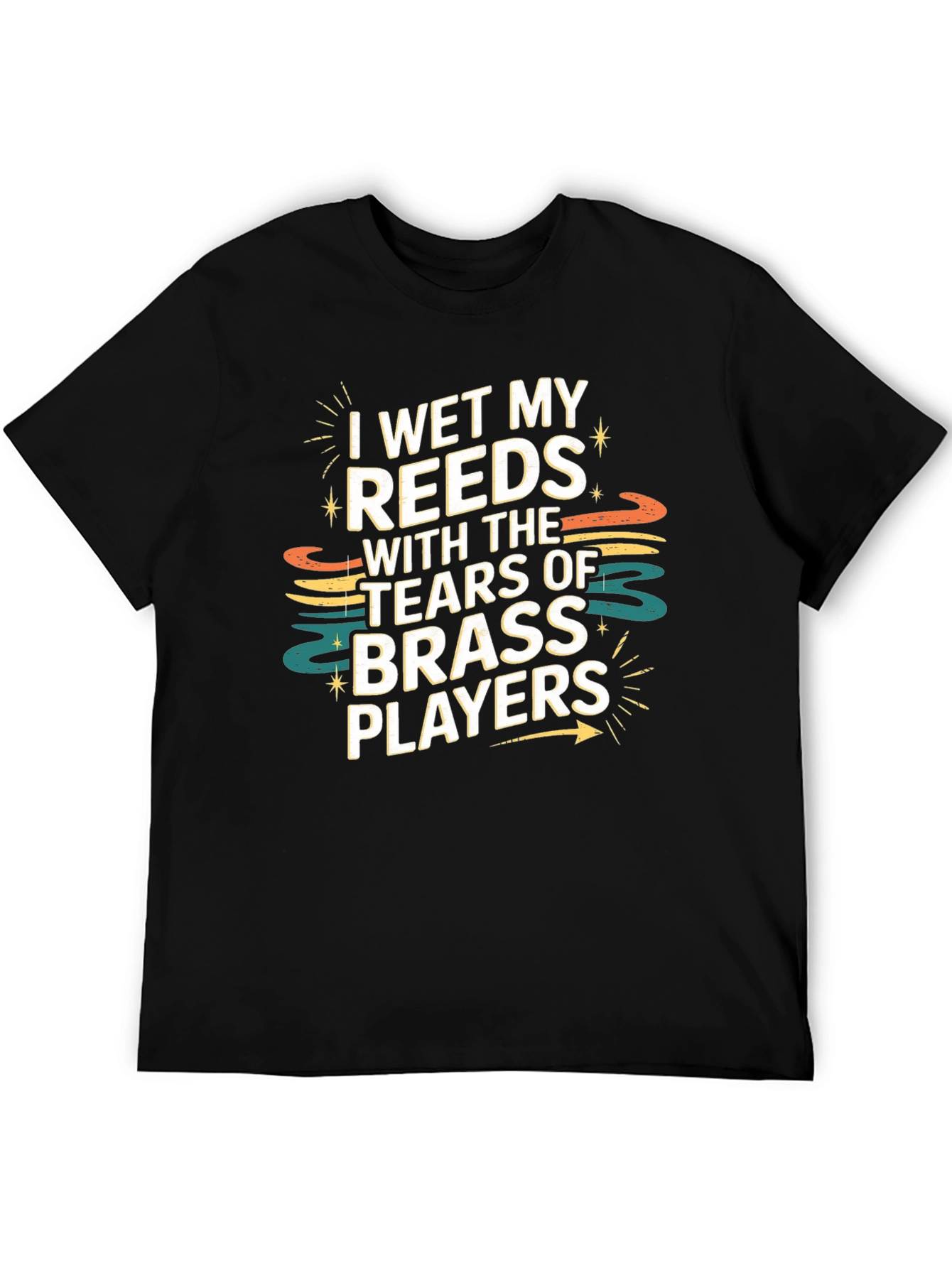 Humorous Musician T-Shirt: I Wet My Reeds