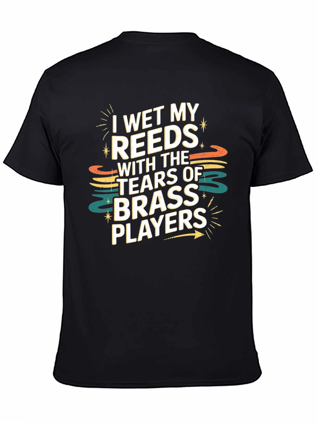 Humorous Musician T-Shirt: I Wet My Reeds