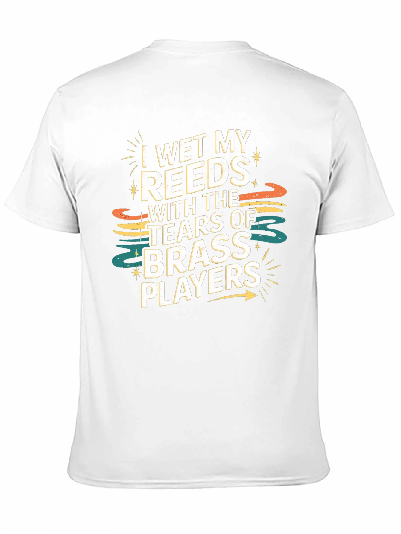 Humorous Musician T-Shirt: I Wet My Reeds