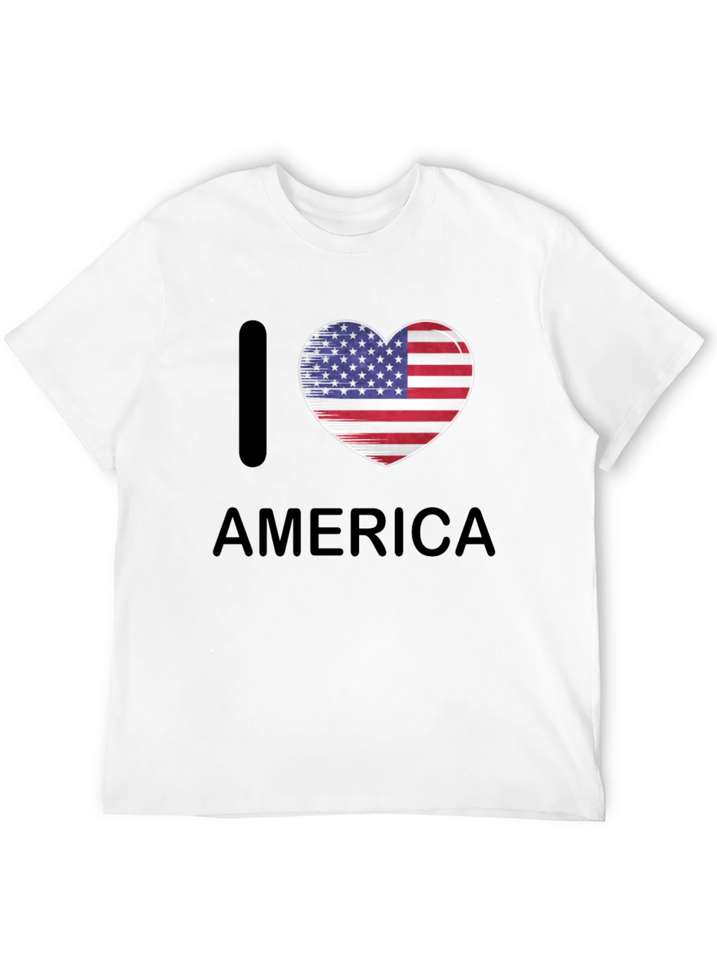 I Heart America Patriotic T-Shirt