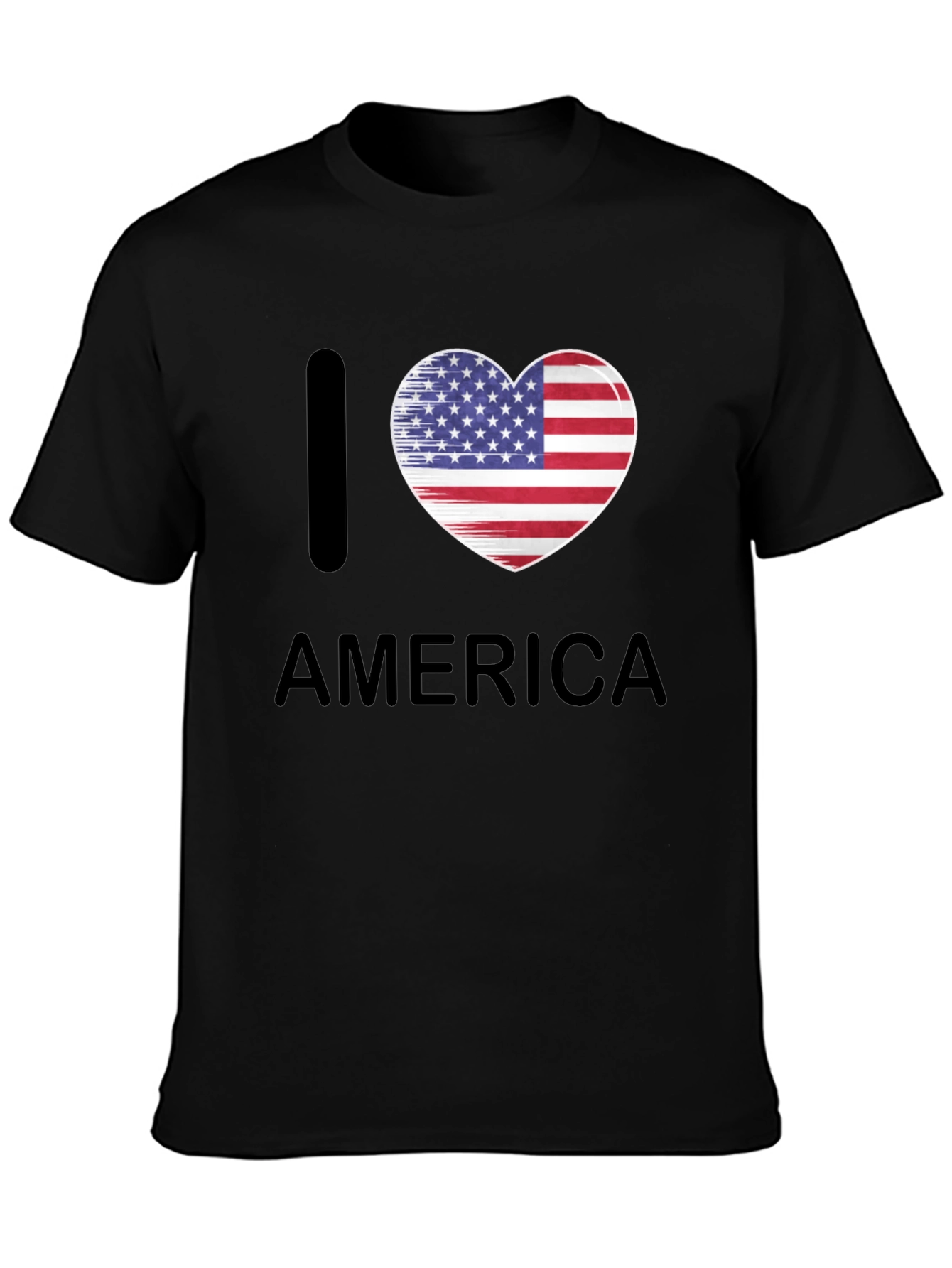 I Heart America Patriotic T-Shirt