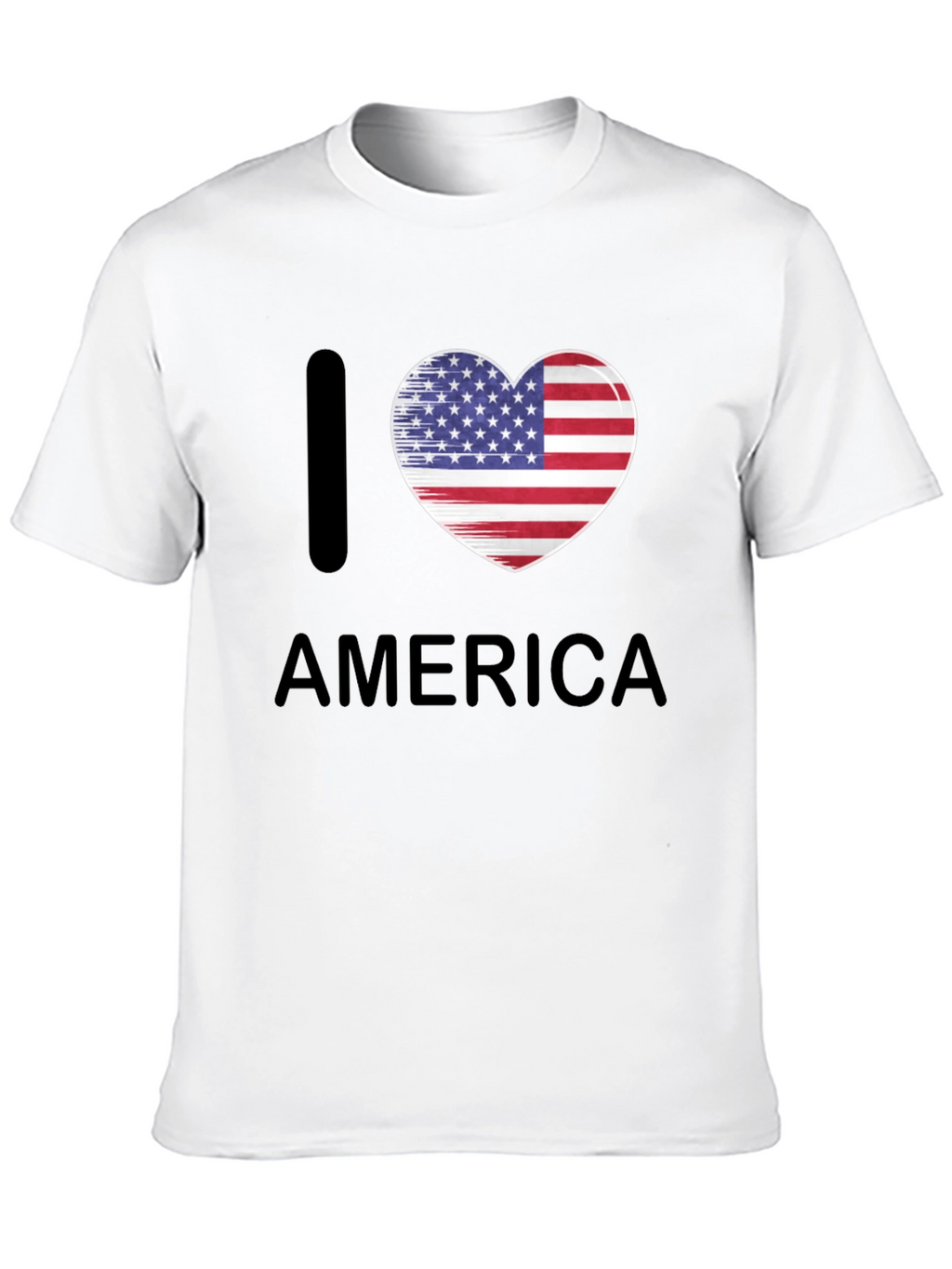 I Heart America Patriotic T-Shirt