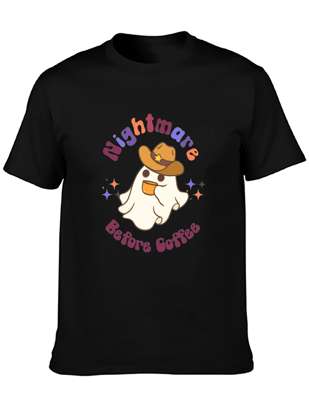 Nightmare Before Coffee Graphic T-Shirt