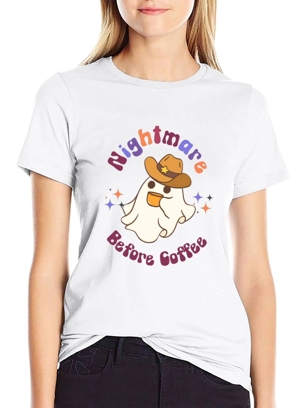 Nightmare Before Coffee Graphic T-Shirt
