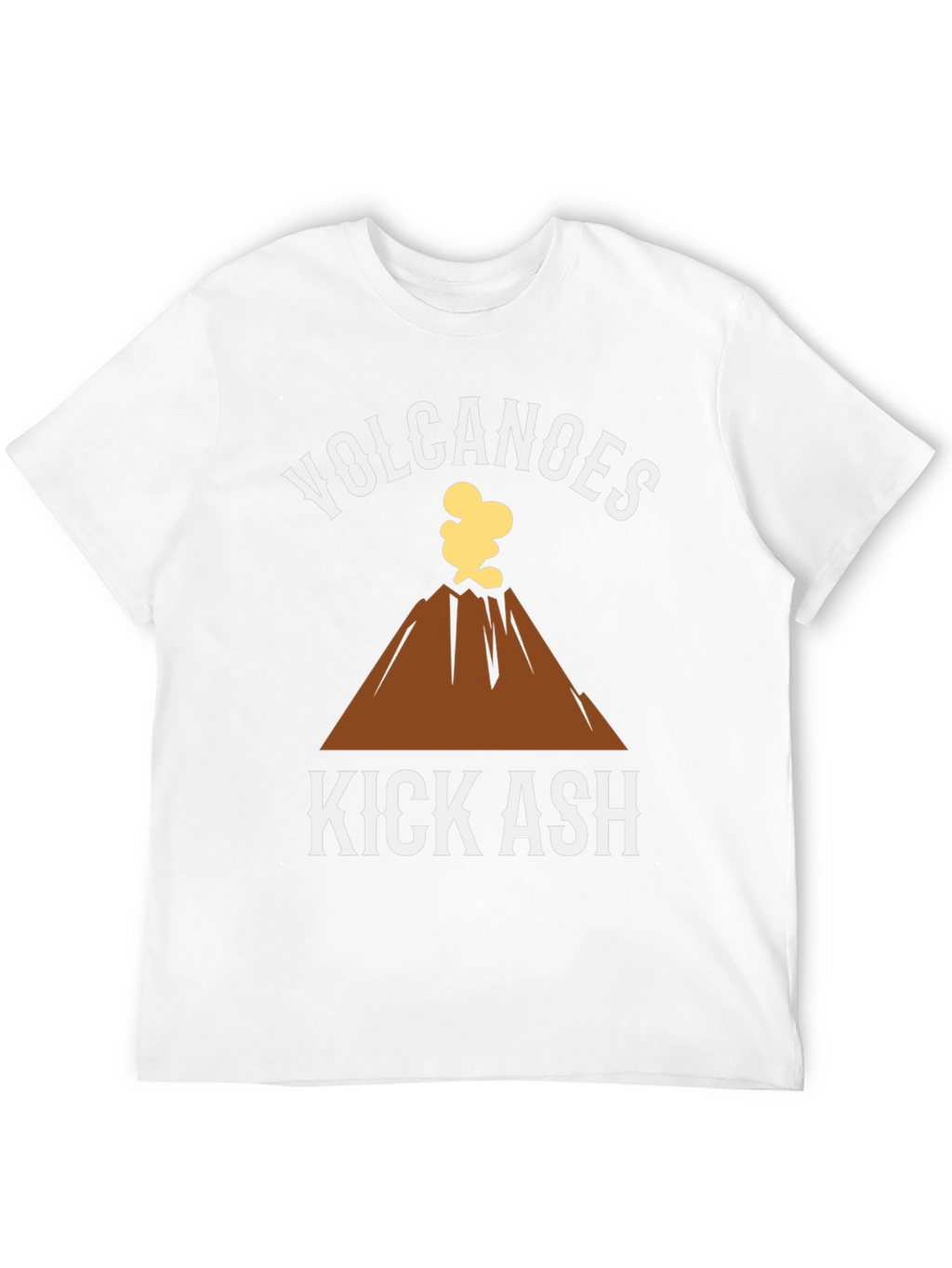 Volcanoes Kick Ash Graphic T-Shirt
