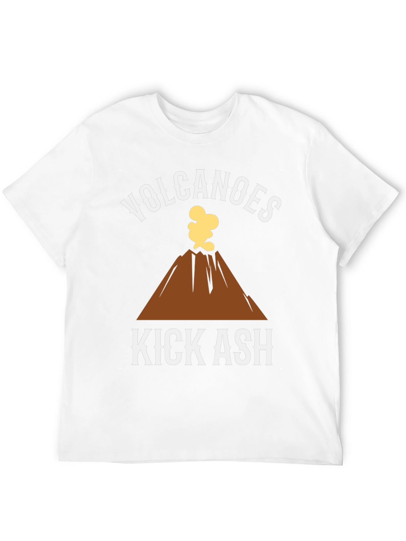Volcanoes Kick Ash Graphic T-Shirt