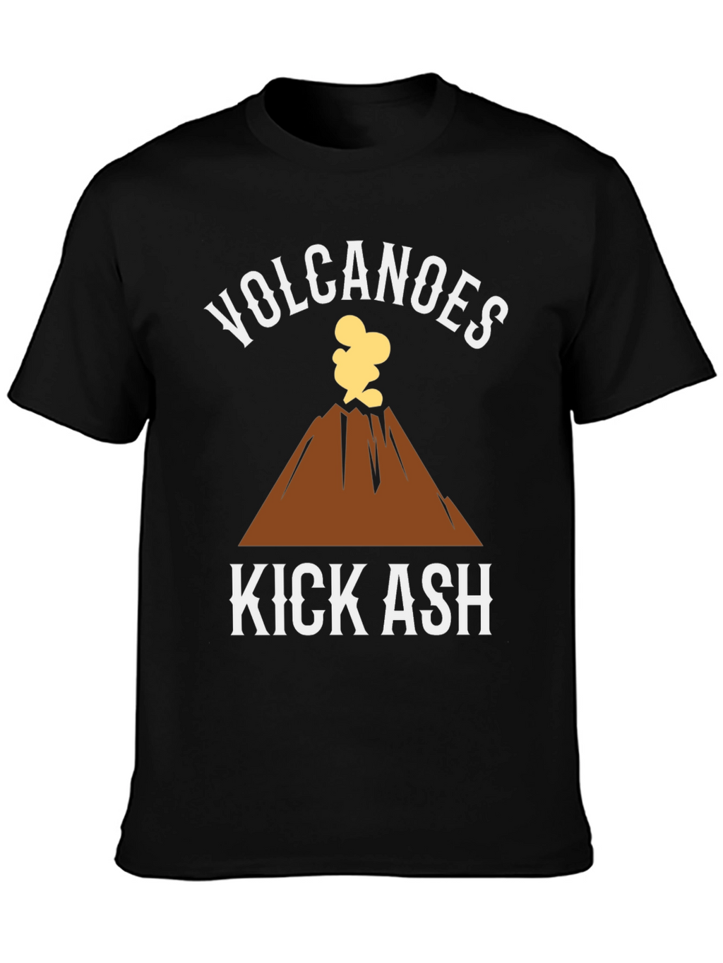 Volcanoes Kick Ash Graphic T-Shirt