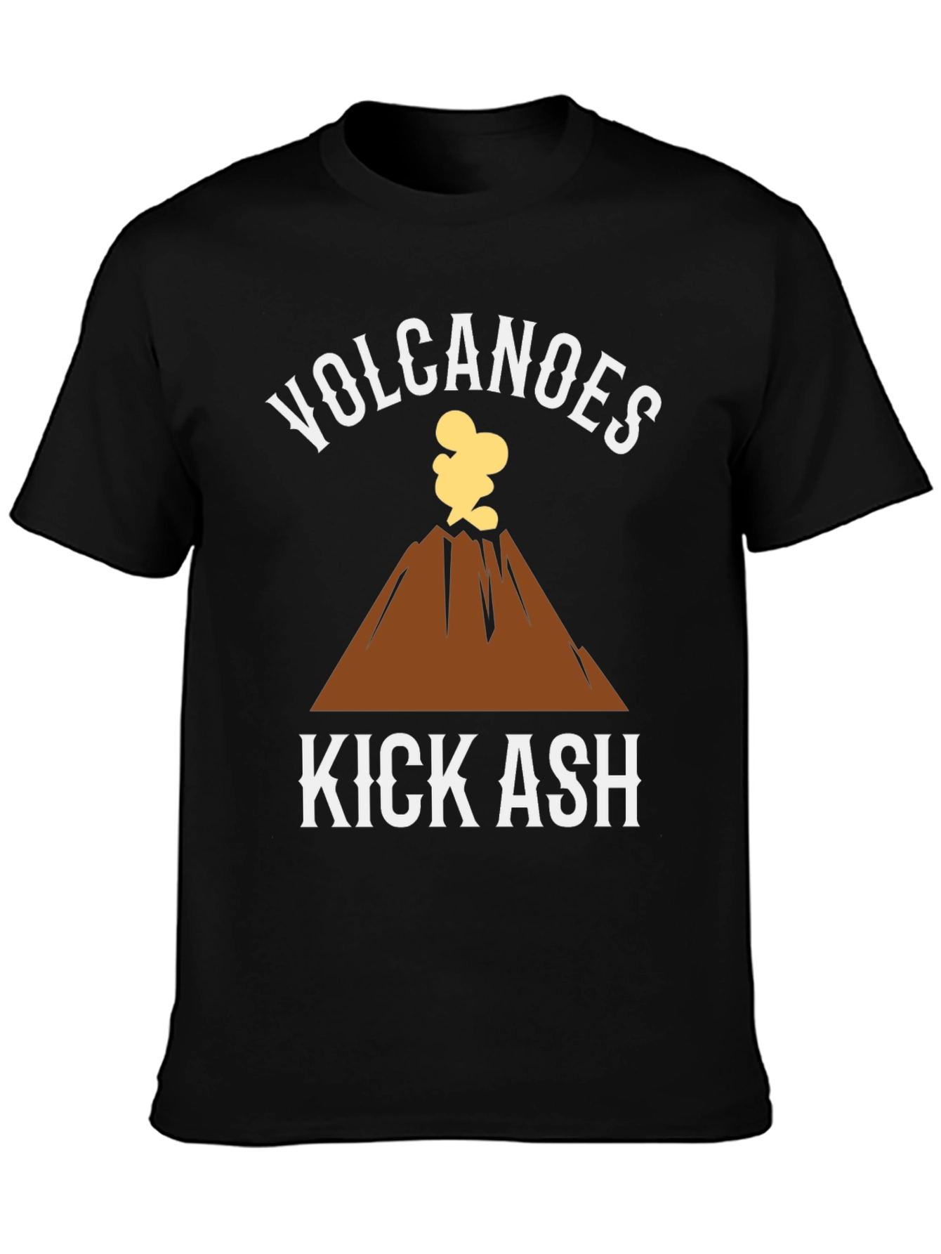 Volcanoes Kick Ash Graphic T-Shirt